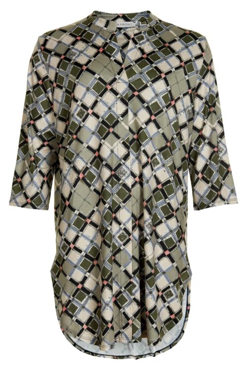IN FRONT DIA TUNIKA 14867 615 (Green 615, S)