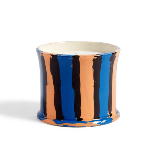 HAY Duftlys Stripe Scented Candle Mint Leaf