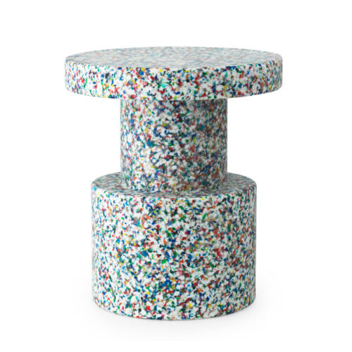 Normann Copenhagen Bit Stool White Multi