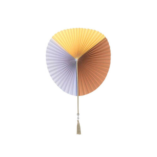 Broste Copenhagen Fan Saba Papir Multi Color 3 Small