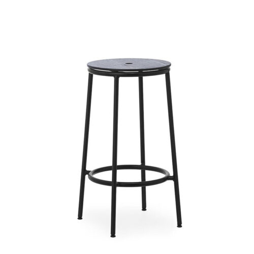 Normann Copenhagen Circa barstol 65 cm Sort eg