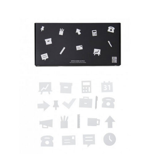 Design Letters Office icons for Message Boards Hvid