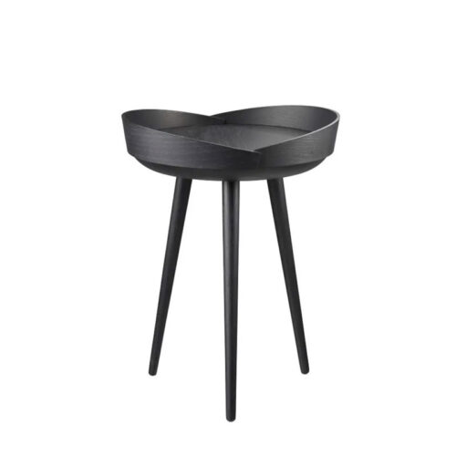 FDB Møbler D106 Bakkebord - Ø: 38 cm Sort