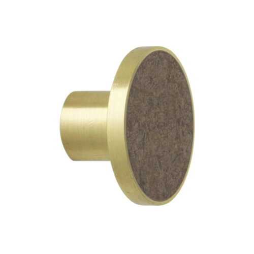 Ferm Living Hook Stone Knage Brown Marble Large