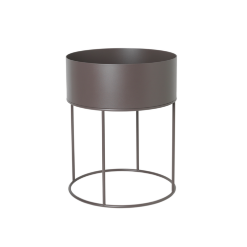 Ferm Living Plantekasse Rund Taupe