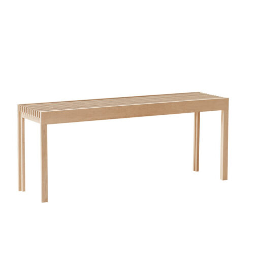 Form & Refine Lightweight Bænk Hvid Eg