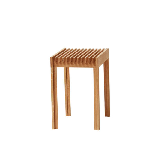 Form & Refine Lightweight Stool, Oak