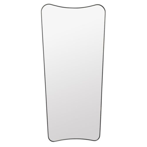 Gubi F.A. 33 Wall Spejl Black Brass Large