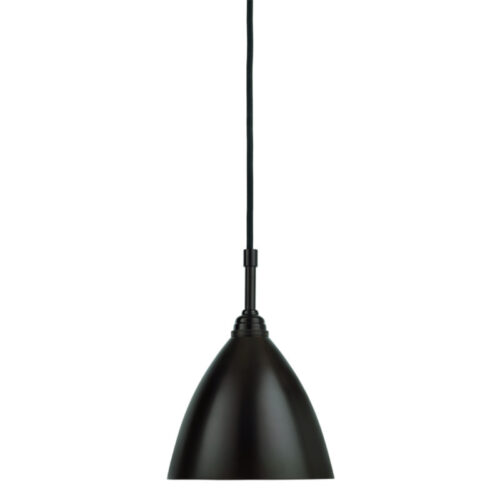 Gubi Bestlite BL9S Pendel Full Black Brass Ø16 cm.