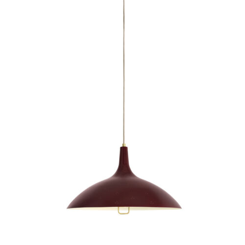 Gubi Tynell 1965 Pendel (Chianti Red Semi Matt)