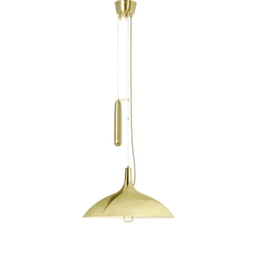 Gubi Tynell A1965 Pendel Messing Justerbar