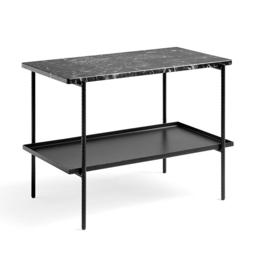 HAY Rebar Sidebord Sort Marmor