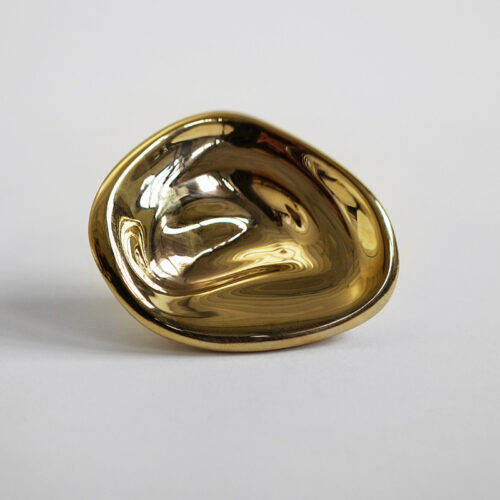 Hein Studio Ripple Knage Guld Small