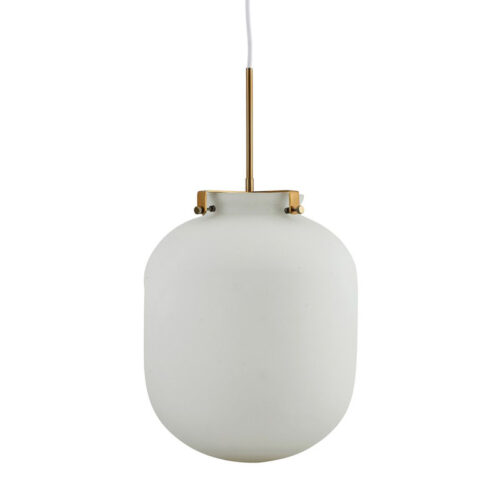 House Doctor Lampe Ball, Hvid