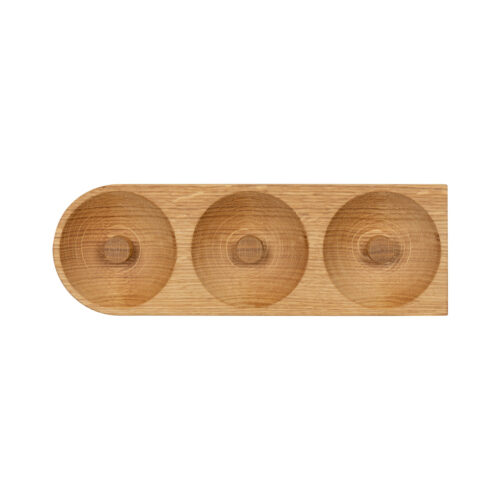 We Do Wood Knagerække Solid Hook, 3 hooks