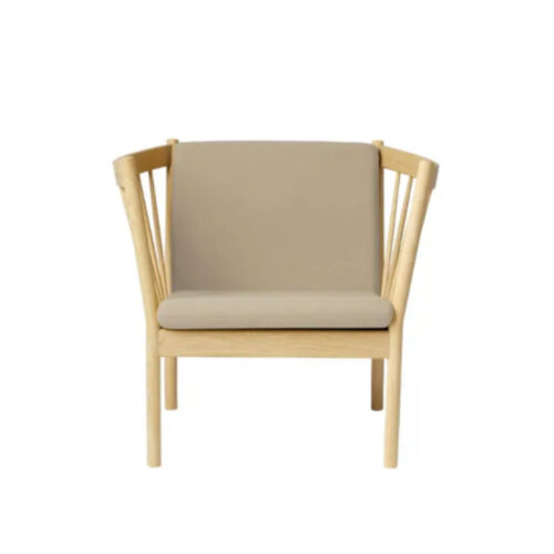 FDB Møbler J146 Lænestol Eg Uld Beige