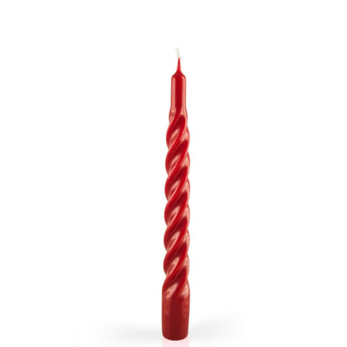 Candles With A Twist Dark red