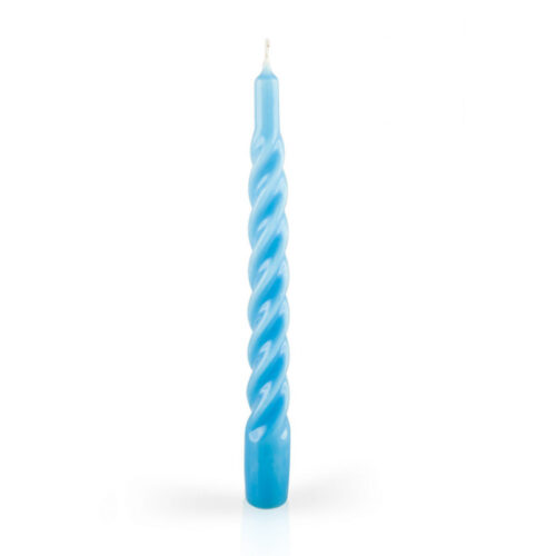 Candles With A Twist Light Blue