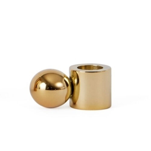 OYOY Palloa Candleholder Small Messing