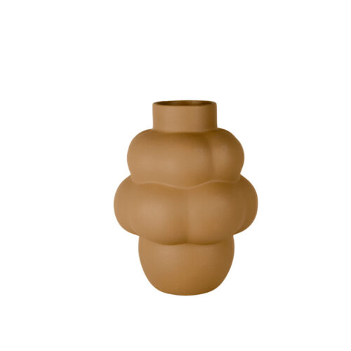 Louise Roe Balloon Vase 04 Petit Sanded Ocker