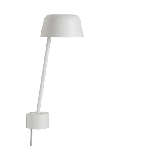Muuto Lean Væglampe Hvid
