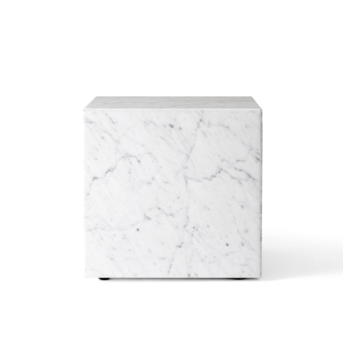 Menu Plinth Sidebord Cubic Hvid Marmor