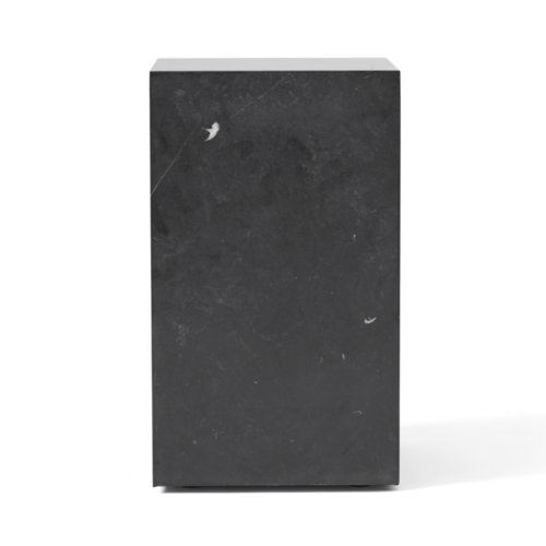 Menu Plinth Sidebord Tall Sort Marmor