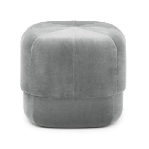 Normann Copenhagen Circus Puf Small Velour grå