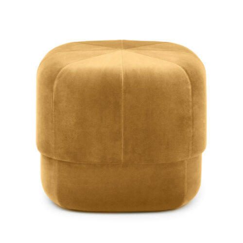 Normann Copenhagen Circus Puf Small Velour Gul