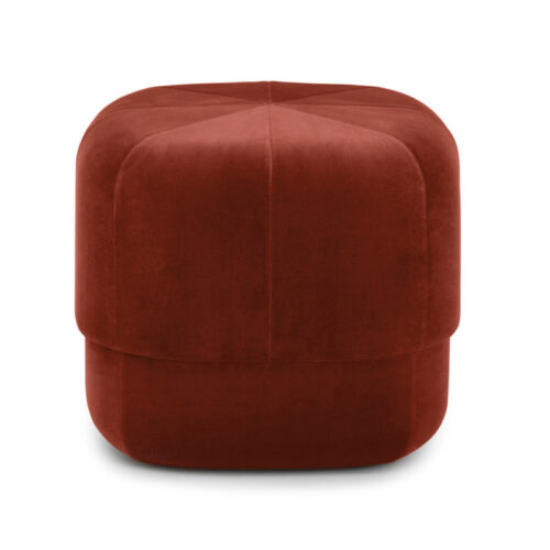 Normann Copenhagen Circus Puf Small Velour Rust