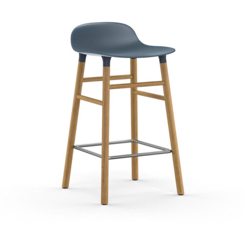 Normann Copenhagen Form Barstol Eg Højde 65 (Blå)
