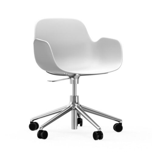 Normann Copenhagen Form Kontorstol Hvid