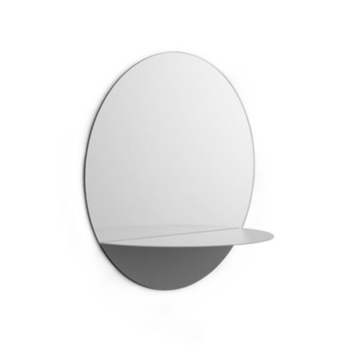 Normann Copenhagen Horizon Cirkulært Spejl Grå