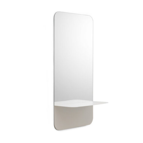 Normann Copenhagen Horizon Vertikal Spejl Hvid