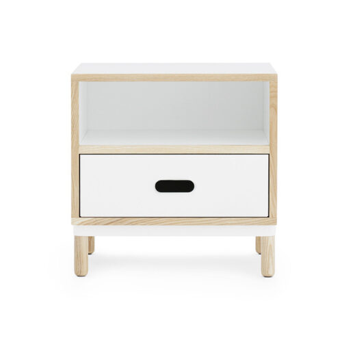 Normann Copenhagen Sengebord Kabino Hvid