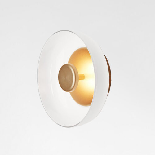 Nuura Blossi Væglampe Nordic Gold/Opal
