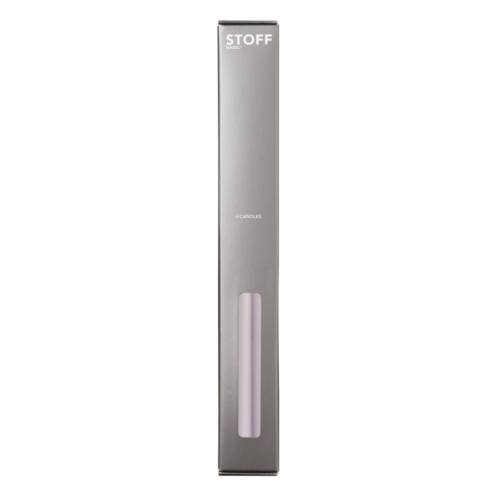 STOFF Nagel Kertelys Light Lavender H 29 cm