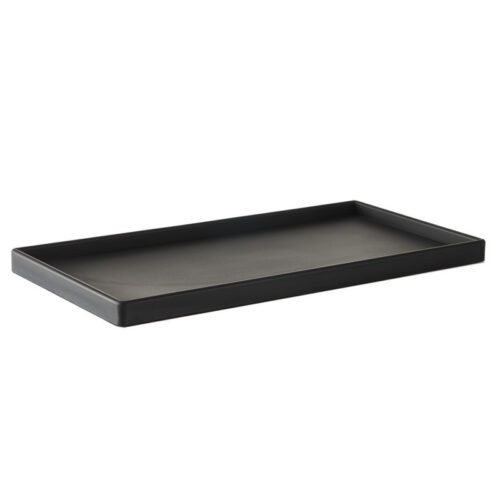SEJ Design Rektangulær Bakke Medium Sort