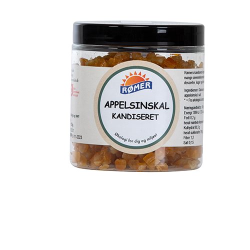 Appelsinskal kandiseret Ø