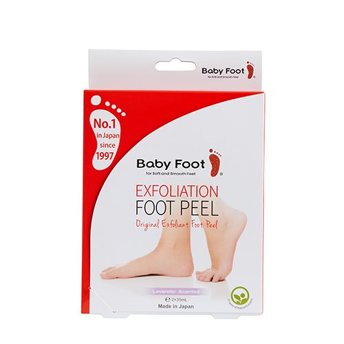 Baby Foot Peeling fodpakning til  bløde fødder 2x35 ml