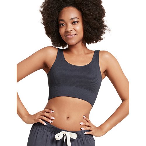 BH ribbed seamless Storm str. L