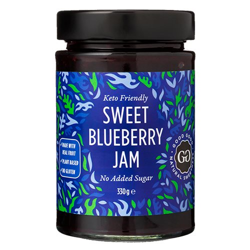 Blåbærmarmelade m. stevia Sweet Jam with Stevia