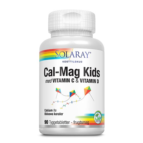 Calcium Kids tygge m.10 mcg D frugtsmag