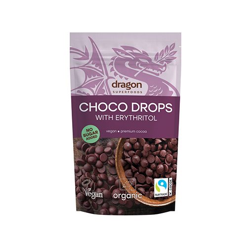 Chokoladeknapper vegan m. erythritol Ø