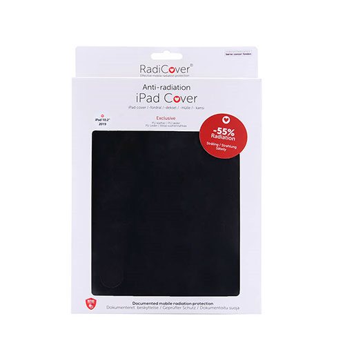 Cover Ipad 7 sort (2019/2020/2021) strålingsbeskyttelse,