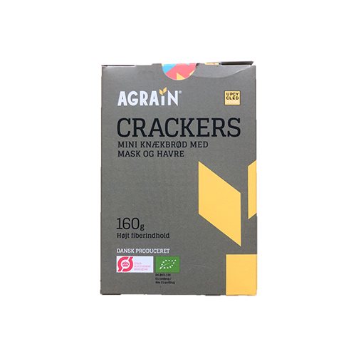 Crackers med mask og havre Ø