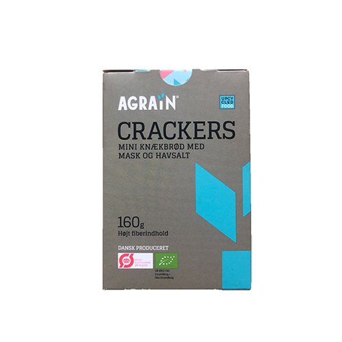 Crackers med mask og havsalt Ø