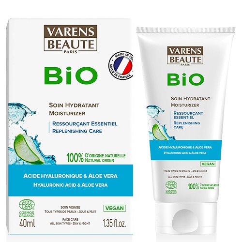 Creme Moisturiser Hyaluronic Acid & Aloe Vera  Varens Beaute