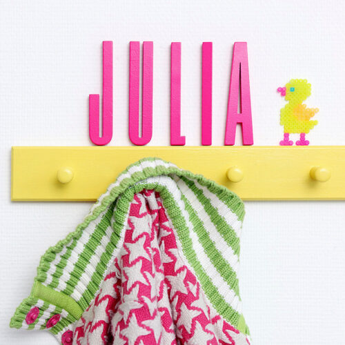 Design Letters Bogstaver I Træ Pink (Pink, T)