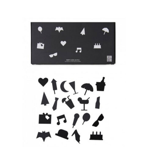 Design Letters Party icons for Message Boards Sort